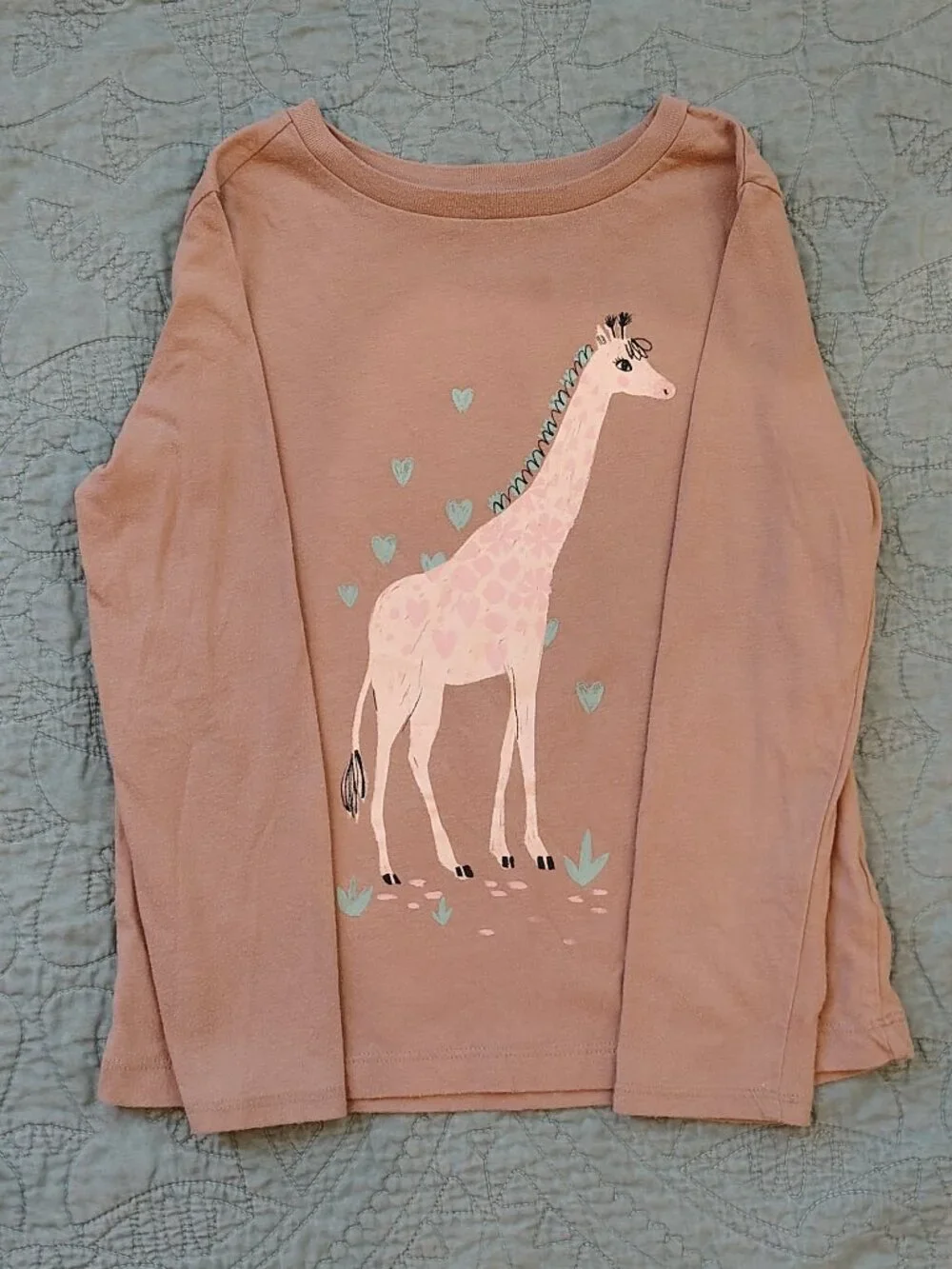 Oshkosh & Carter Sweater Giraffe Outfit Kid Girl Size 6